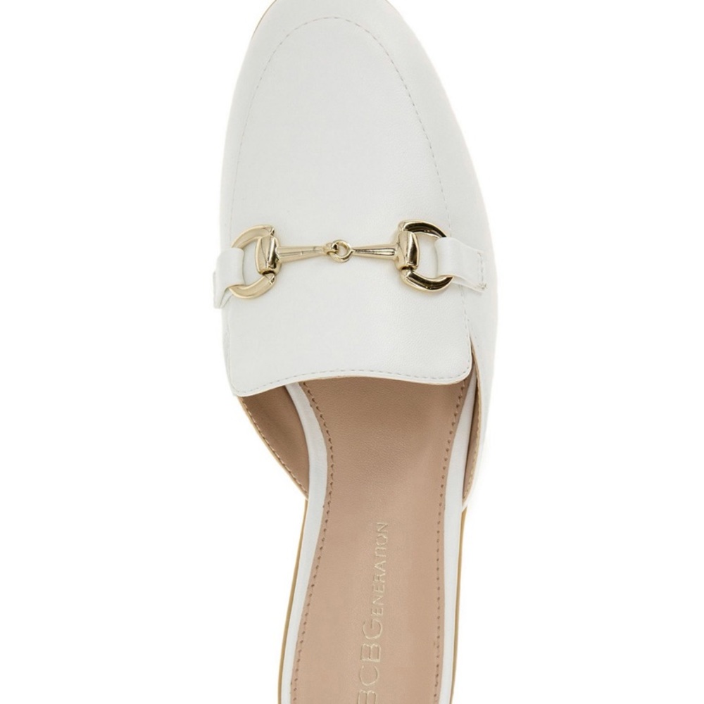 BCBGeneration zorie loafer size 10M/41 bright white - Picture 7 of 16